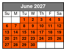 History of Fishing Museum  June Schedule