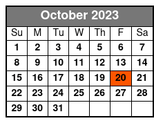 Bellamy Brothers Mezzanine Seating October Schedule