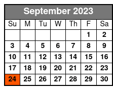 Ozarks Gospel Music show September Schedule