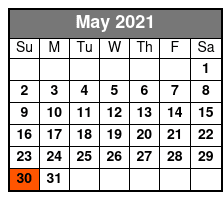 Doug Gabriel Show May Schedule