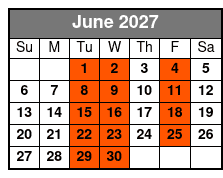 Doug Gabriel Show June Schedule