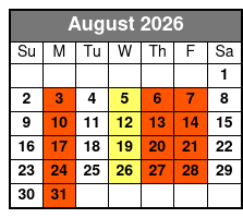 The Duttons Branson Family Theatre Shows August Schedule