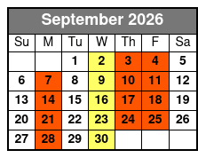 The Duttons Branson Family Theatre Shows September Schedule