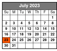 Kidz Roc - Talent on Parade July Schedule