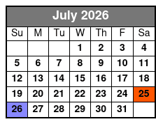  Kidz Roc - Talent on Parade July Schedule