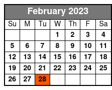 Beyond the Lens Branson February Schedule