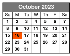 Matt Gumm and Company October Schedule