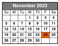 Matt Gumm and Company November Schedule