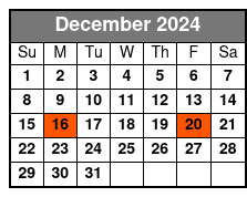 Matt Gumm and Company December Schedule