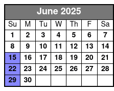 Matt Gumm and Company June Schedule