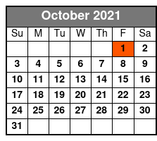 Spirit of America Catamaran Cruises October Schedule