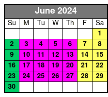 Big Air Trampoline Park Branson Full Day June Schedule