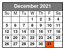 Inspiration Tower December Schedule
