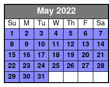 Inspiration Tower May Schedule