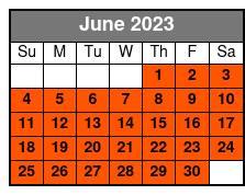 Inspiration Tower June Schedule