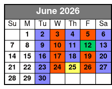 Historic Tour June Schedule