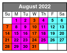 Shepherd Of The Hills Outdoor Attractions August Schedule