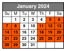 Shepherd Of The Hills Outdoor Attractions January Schedule