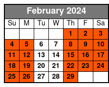 Shepherd Of The Hills Outdoor Attractions February Schedule