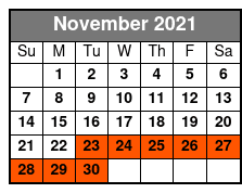 Branson Bigfoot Action Tower - Super Sling Ticket November Schedule