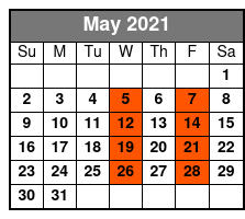 The Glen Campbell Songbook May Schedule
