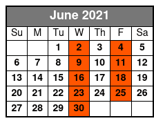 The Glen Campbell Songbook June Schedule