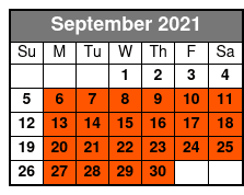 Rocky Mountain High! A Tribute to John Denver September Schedule