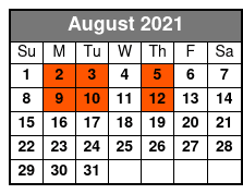 George Strait Country Starring James Garrett August Schedule