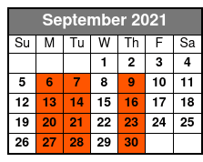 George Strait Country Starring James Garrett September Schedule