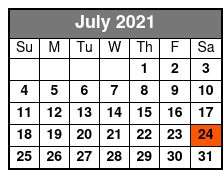 The Sons of Britches July Schedule