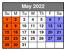 The Sons of Britches May Schedule