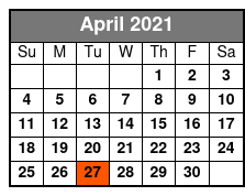 The Petersen Family Bluegrass Band April Schedule