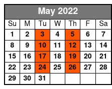 The Petersen Family Bluegrass Band May Schedule