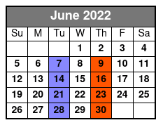 The Petersen Family Bluegrass Band June Schedule