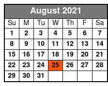 Hank Williams Revisited August Schedule