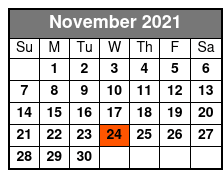 Hank Williams Revisited November Schedule