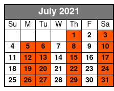Neil Diamond Gold July Schedule