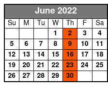 New South Gospel June Schedule
