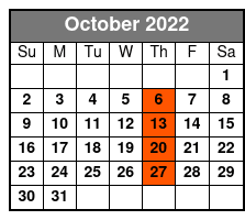 New South Gospel October Schedule