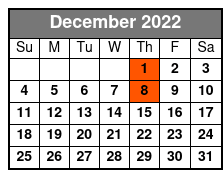 New South Gospel December Schedule
