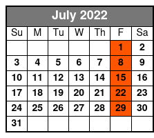 Branson Country USA Late Show July Schedule