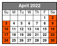 Amazing Pets April Schedule