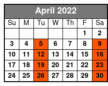 DOO WOP & MORE April Schedule