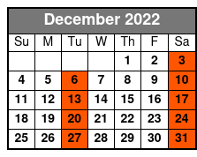 DOO WOP & MORE December Schedule