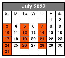 C.J. Newsom's Classic Country and Comedy July Schedule