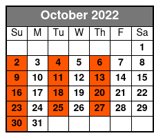 C.J. Newsom's Classic Country and Comedy October Schedule