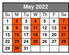 America's Top Country Hits May Schedule