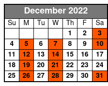 America's Top Country Hits December Schedule