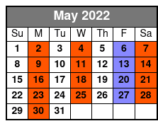 British Invasion May Schedule
