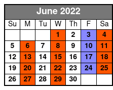 British Invasion June Schedule